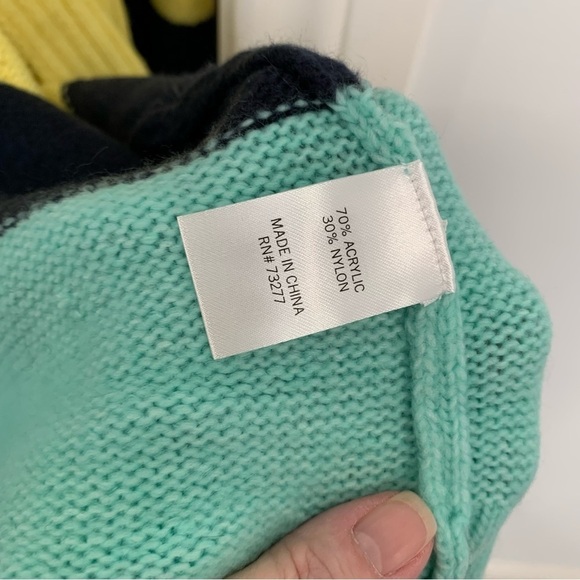 EVRI Knit Cardigan - Multi Stripe-Light‎ Purple Size 2X - Picture 10 of 11